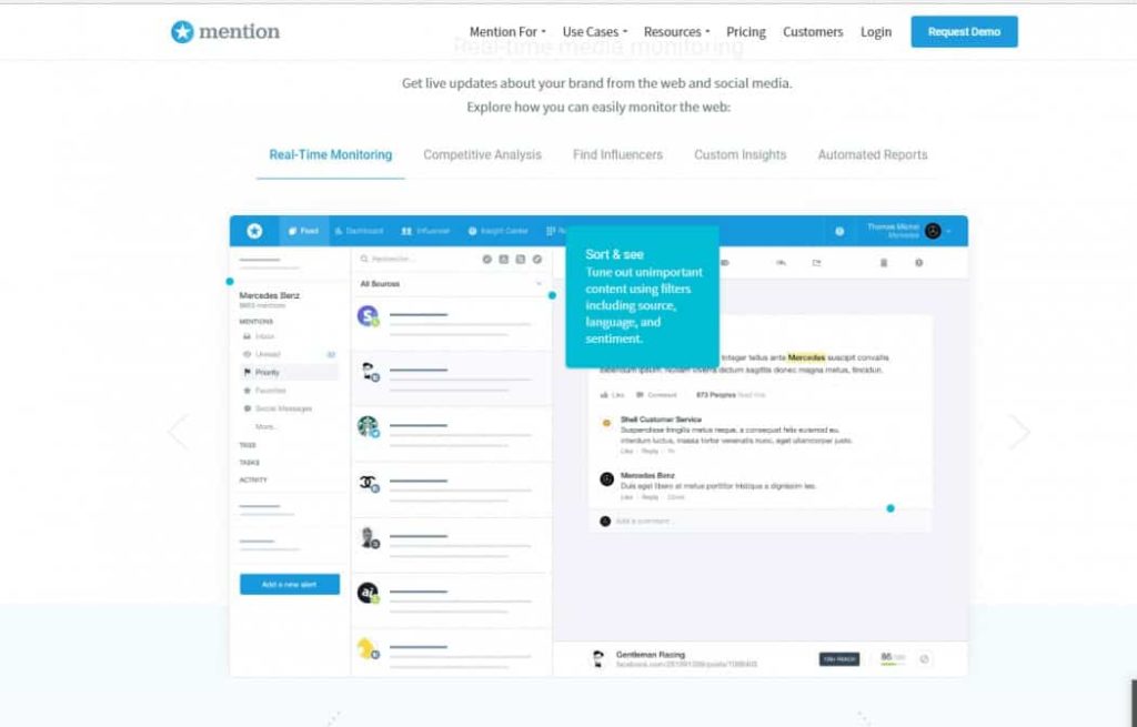Mention - Best Automation For Social Media Tool