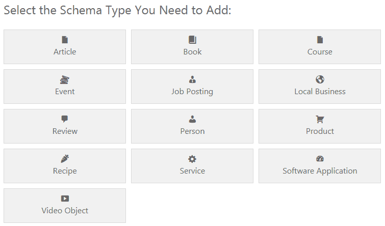 WP Schema Pro Plugin - Add Schema Types