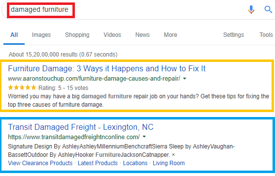 Multiple Search Intent