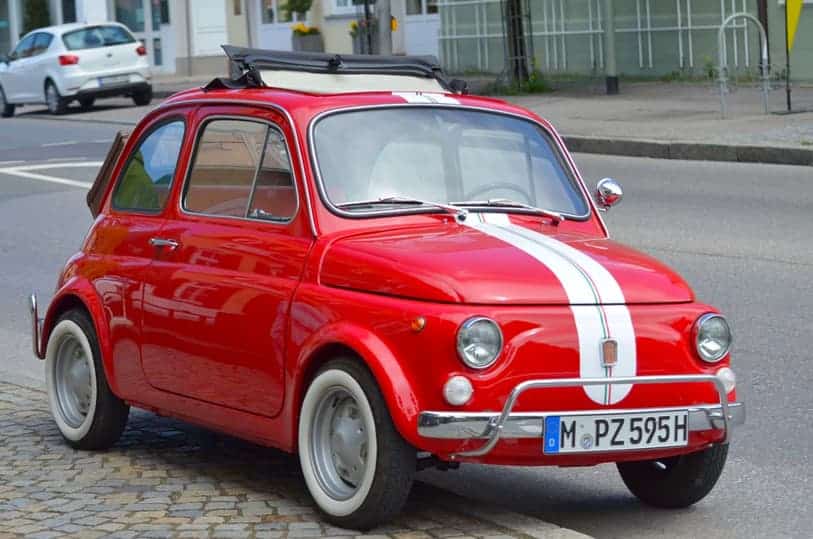 Fiat Love Letters Classic Car