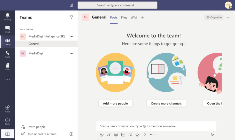 Microsoft Teams - Team Communication Tools